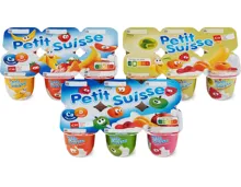 Gesamtes Petit Suisse Sortiment