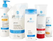 Gesamtes pH Balance Sortiment