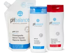 Gesamtes pH Balance Sortiment