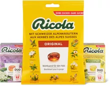 Gesamtes Ricola Sortiment