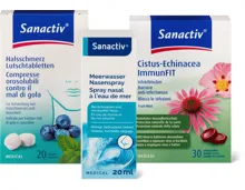 Gesamtes Sanactiv Sortiment