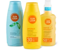 Gesamtes Sun Look Sortiment