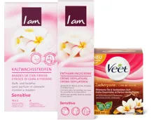 Gesamtes Veet- und I am-Enthaarungs-Sortiment