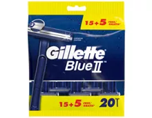 GILLETTE Einwegrasierer Blue II