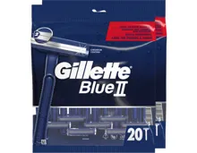 Gillette Einwegrasierer Blue II Twin 2 x 20 Stück