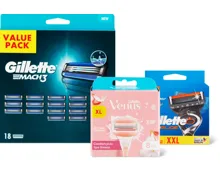 Gillette- oder Gillette Venus-Ersatzklingen