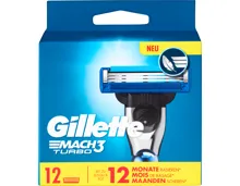 Gillette Rasierklingen Mach3 Turbo