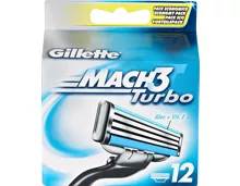Gillette Rasierklingen Mach3 Turbo