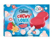 Glace am Stiel mit Kaugummi