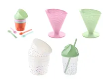 Glacebecher-Set/Trinkbecher-Set