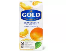Gold Orangensaft, Fairtrade, 33 cl und 3 x 33 cl
