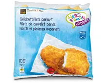 Goldbuttfilets paniert MSC 10 Stück