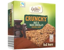 GOLDEN BRIDGE Gebackene Haferriegel, Dark Chocolate