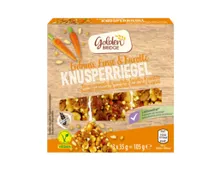 GOLDEN BRIDGE Linsen Knusperriegel, Karotte