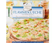 Gourmet d’Alsace Elsässer Flammekueche mit Lachs