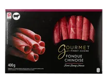 GOURMET FONDUE CHINOISE RIND XXL