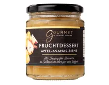 GOURMET Fruchtdessert, Birne Apfel Zitrone Ananas