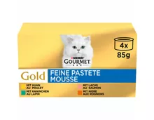 Gourmet Gold Mousse assortiert 4x85g