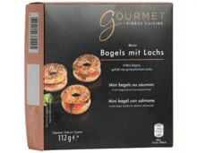 GOURMET Mini-Bagels mit Lachs