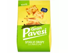 Gran Pavesi Sfoglie Crispy Pepe & Lime