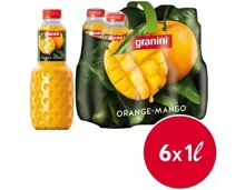 Granini Nektar-Fruchtsaft Orange & Mango Nektar 6x1l