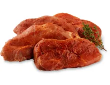 Grill mi Schweinshuftsteaks mariniert, IP-SUISSE