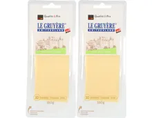 Gruyère mild Käsescheiben 2x 150g