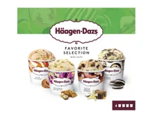 Häagen-Dazs Glace Favorite Selection Minicups 4x95ml