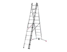 HAILO Alu-Kombileiter 3 x 11 Sprossen, 1423-805