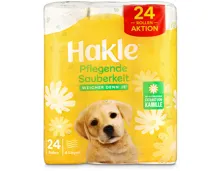 Hakle Pflegende Sauberkeit Kamille 4-lagig 24 Rollen