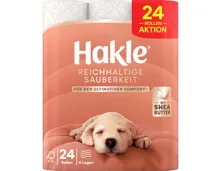 Hakle Reichhaltige Sauberkeit 4-lagig 24 Rollen
