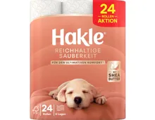 Hakle Reichhaltige Sauberkeit 4-lagig 24 Rollen