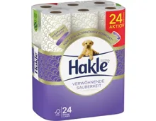 Hakle Toilettenpapier 4-lagig verwöhnende Sauberkeit 24 Rollen