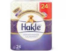 Hakle-Toilettenpapier oder -Feuchttücher