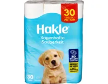 Hakle Toilettenpapier Sagenhafte Sauberkeit Weiss