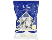 Halba Gianduja-Mäuse gefüllt weiss