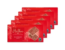 Halba Tafelschokolade Giandino Milch 5x100g