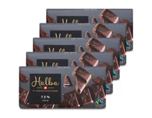 Halba Tafelschokolade Noir 72% 5x100g