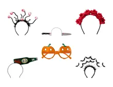 Halloween Halloween-Haarreif/-Brille