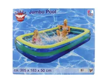 Happy People Planschbecken Family-Pool (305 cm x 183 cm x 50 cm)