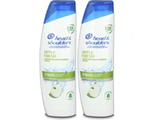 Head & Shoulders Anti Schuppen Shampoo Apple Fresh 2x 250ml