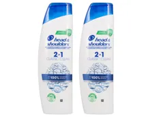 Head & Shoulders Haarschampoo 2in1 classic clean 2x 250ml