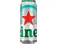 Heineken Silver Lagerbier 4%, 24 x 50 cl Dosen