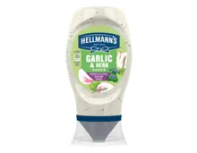 HELLMANN'S Saucen, Garlic & Herb