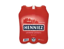 Henniez Mineralwasser mit / wenig Kohlensäure