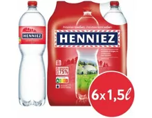Henniez Rot Mineralwasser mit Kohlensäure 6x1.5l
