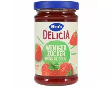 Hero Delicia Weniger Zucker Konfitüre Erdbeeren