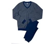 Herren Pyjama mit Bündchen