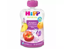 Hipp Bio Hippis Mirabelle in Apfel & Pfirisch 12+ Monate