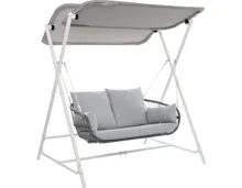 Hollywoodschaukel Sunny, grau